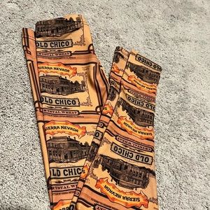 Custom Beloved Sierra Nevada Old Chico Leggings